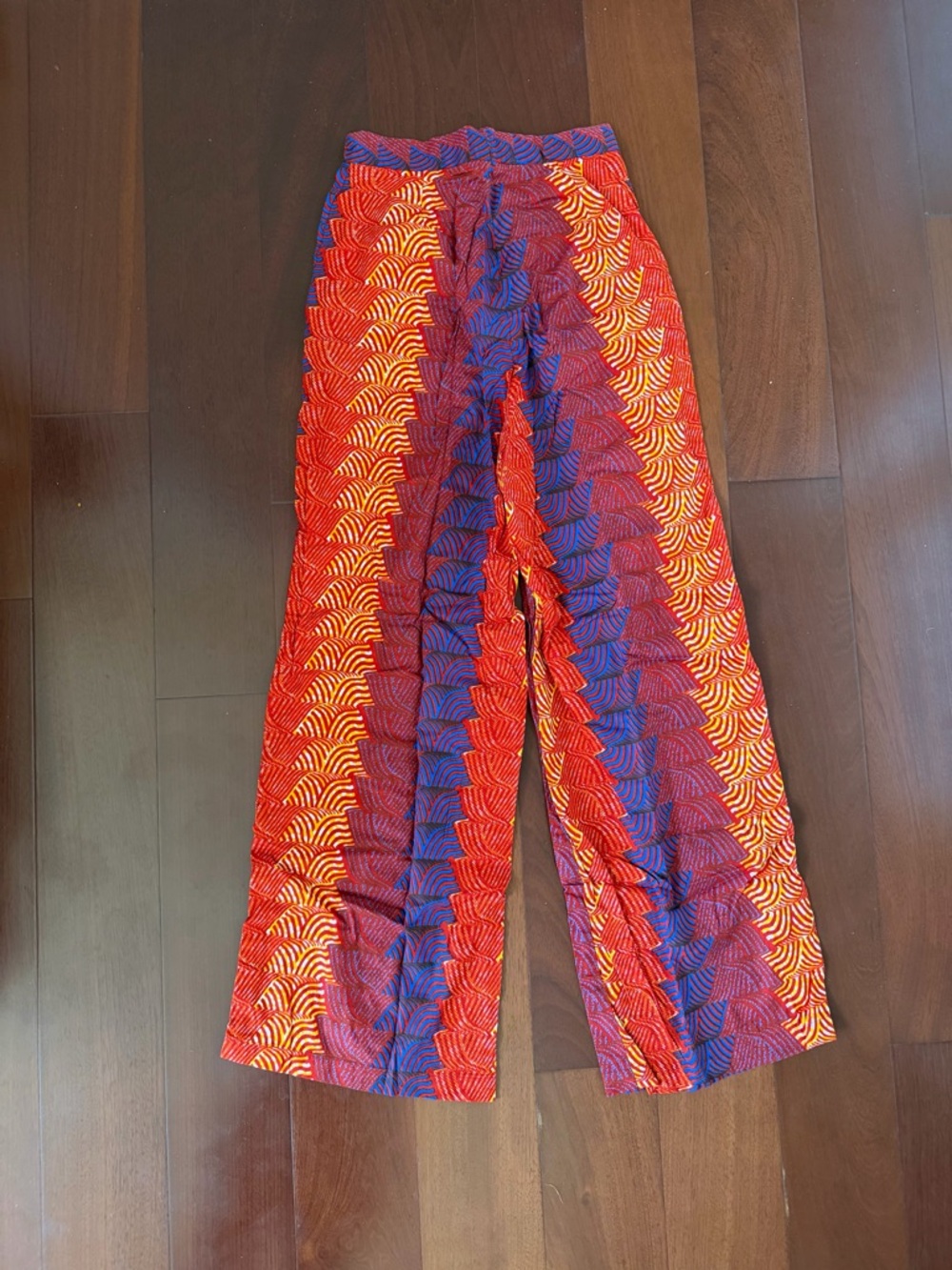 Sika x Anthropologie Colorful Cotton Pants Size 4 - Picture 3 of 3